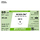 RESOLON DS 13 4/0=1,5 blau monofil, Nahtmaterial Fadenlänge 45 cm (36 Stck.)