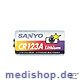Li-Batterien CR 123 A, für Batteriegriff Typ AA und Typ C (2 Stck.)