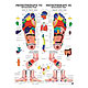 anat. Poster: Physiotherapie Reflexzonen Fu, 50 x 70 cm, laminiert, zweisprachig