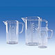 Messbecher, SAN, erhabene Skala, 250 ml