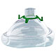CPAP-/NIV-Einmal-Maske mit Luftkissen Gr. S (Kind), 1 Stck
