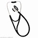 Harvey Elite Stethoskop 71 cm (28), schwarz