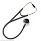 Harvey DLX Dreikopfstethoskop 28, schwarz