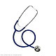 LIGHTWEIGHT Doppelkopfstethoskop blau, fr Erwachsene