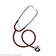 LIGHTWEIGHT Doppelkopfstethoskop rot, fr Erwachsene